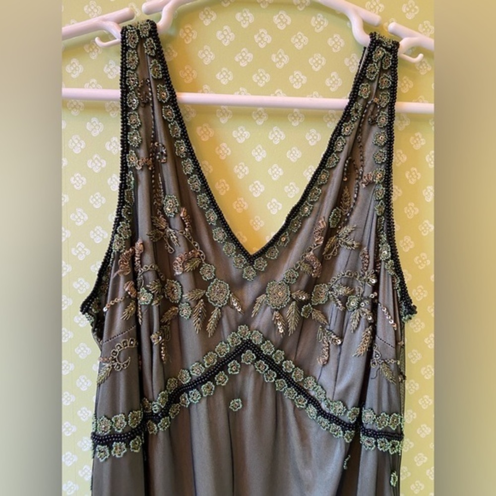 Marina evening dress, sz‎ 16 - Picture 2 of 11